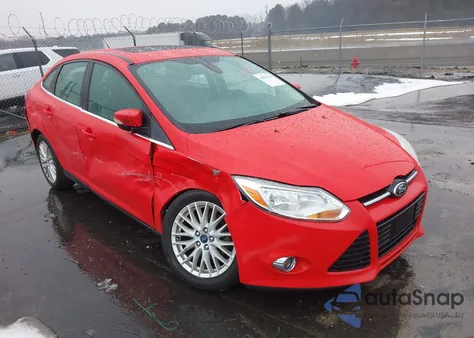 2012 Ford Focus Sel из США, поврежденный, VIN 1FAHP3H29CL338916